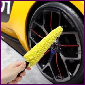 1pcs Effortlessly Clean Your Car Wheels with this Tire Rim Cleaning Tool