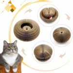 Kitty Kurlz Cat Toy Interactive Spiral Spring Toy for Cats & Kittens Fun Play Ex