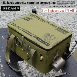 Outdoor Storage Bag Large Capacity Storage Box Picnic Camping Supplies Portable