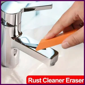 Limescale Eraser Stainless Steel Rust Remover Kitchen Faucet Cleaning Rubber Home Cleaning Accessories Tools Cleaner Household