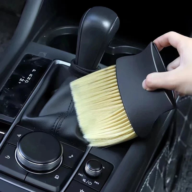 Car Interior Dust Cleaning Brush Soft Bristle Air Vent Gap Cleaning Tool Auto De - Image 3